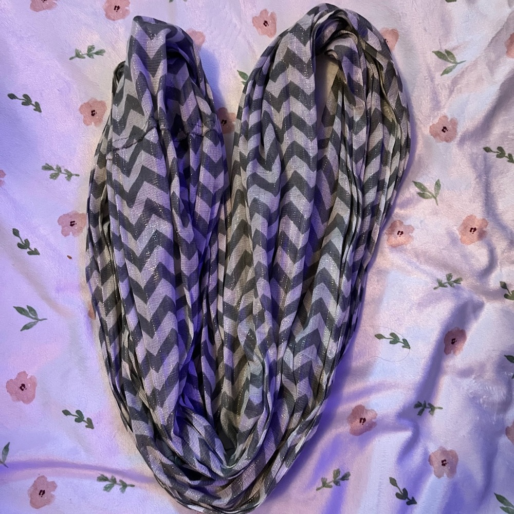 Gray scarf